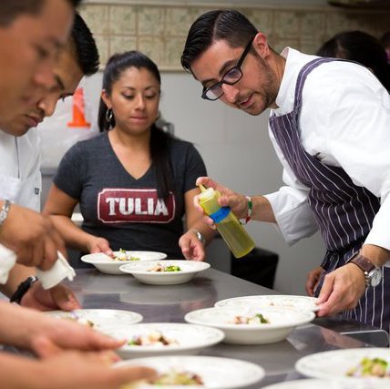 Osteria Tulia hosts Friends of James Beard for a milestone meal
